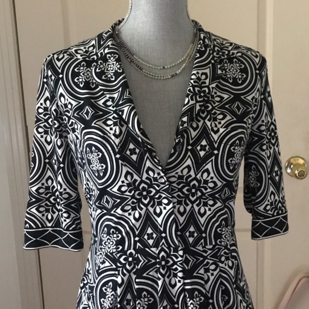 Classic BCBGMAXAZRIA Print Dress